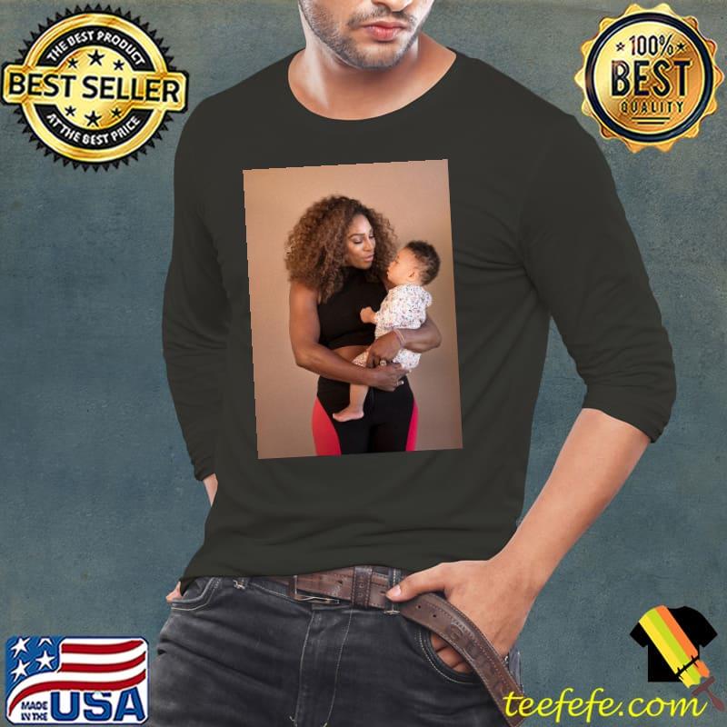 Serena williams and her baby classic s Long Sleeve Tee Serena williams and her baby classic s Long Sleeve Tee