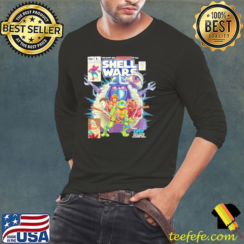 Shell warnage mutant ninja turtles classic s Long Sleeve Tee Shell warnage mutant ninja turtles classic s Long Sleeve Tee