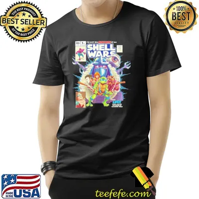 Shell warnage mutant ninja turtles classic shirt