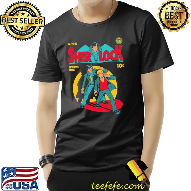Sherlock comic batman comic inspired classic shirt Sherlock comic batman comic inspired classic shirt