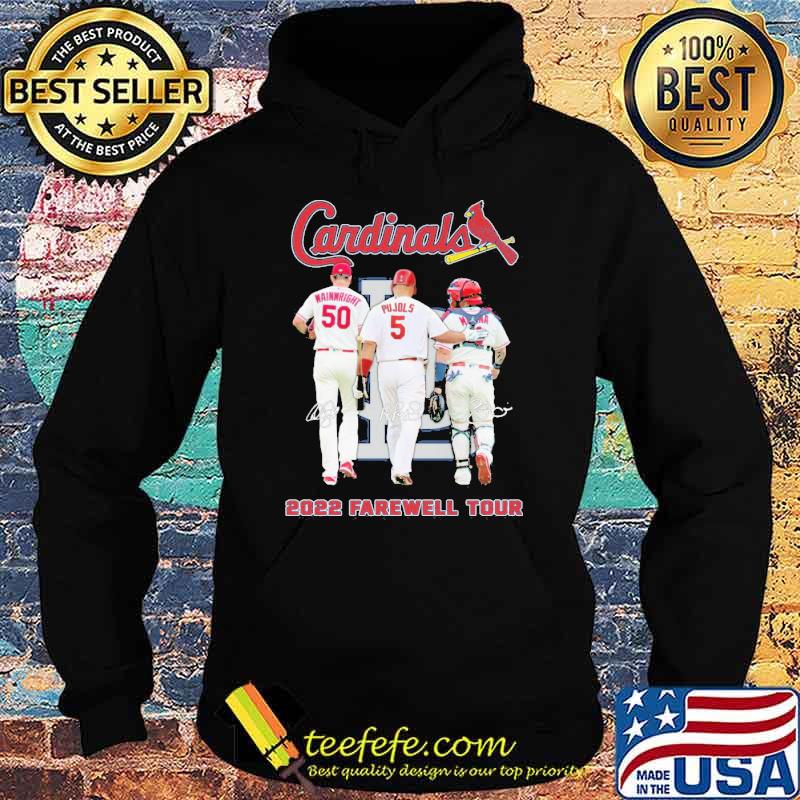 St Louis Cardinals 2022 Farewell Tour Signatures Shirt Hoodie St Louis Cardinals 2022 Farewell Tour Signatures Shirt Hoodie