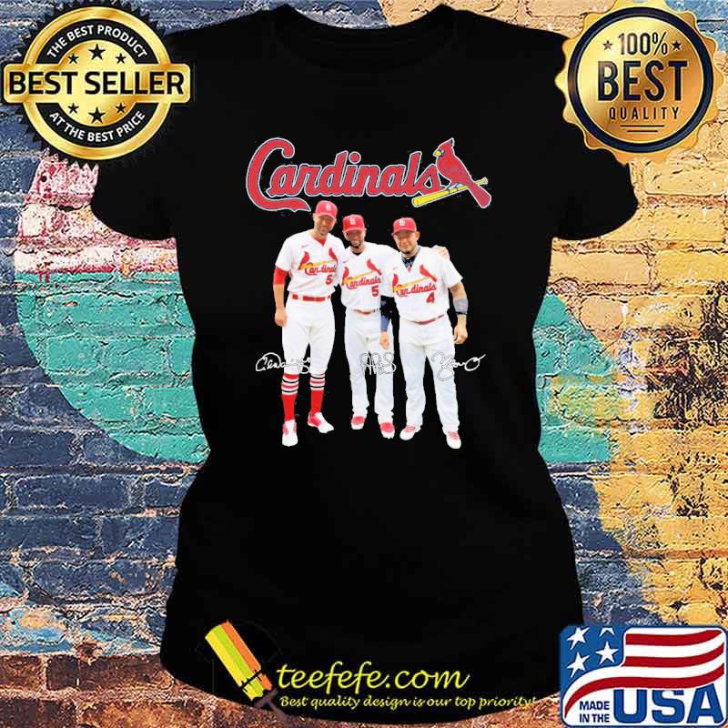 St Louis Cardinals Member Signatures Shirt Ladies tee St Louis Cardinals Member Signatures Shirt Ladies tee