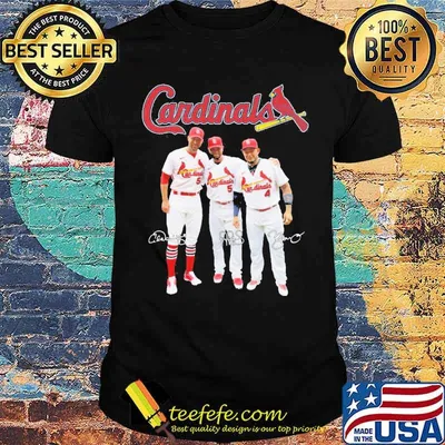 St Louis Cardinals Member Signatures Shirt