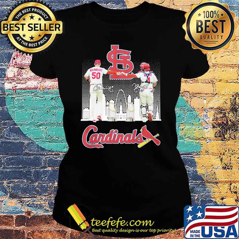 St Louis Cardinals Wainwright Signatures Shirt Ladies tee St Louis Cardinals Wainwright Signatures Shirt Ladies tee