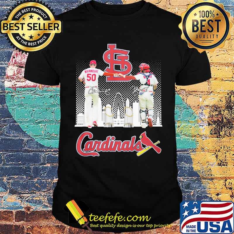 St Louis Cardinals Wainwright Signatures Shirt St Louis Cardinals Wainwright Signatures Shirt