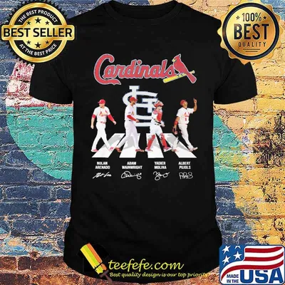 St Louis Cardinals you never walk alone signatures shirt