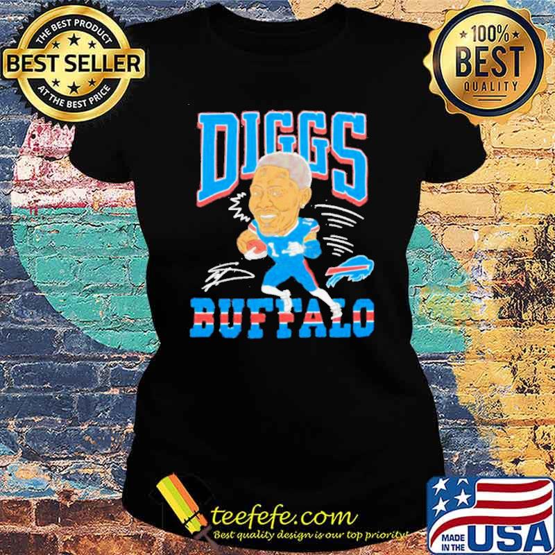 Stefon Diggs Buffalo Bills signature s Ladies tee Stefon Diggs Buffalo Bills signature s Ladies tee