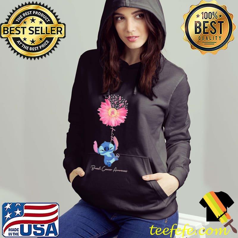 Stitch nope breast cancer awareness pink daisy faith cute classic s Hoodie Stitch nope breast cancer awareness pink daisy faith cute classic s Hoodie