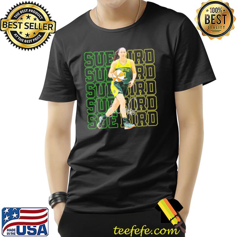 Sue bird legend basketball Seattle storm vintage retro 80s 90s sport shirt