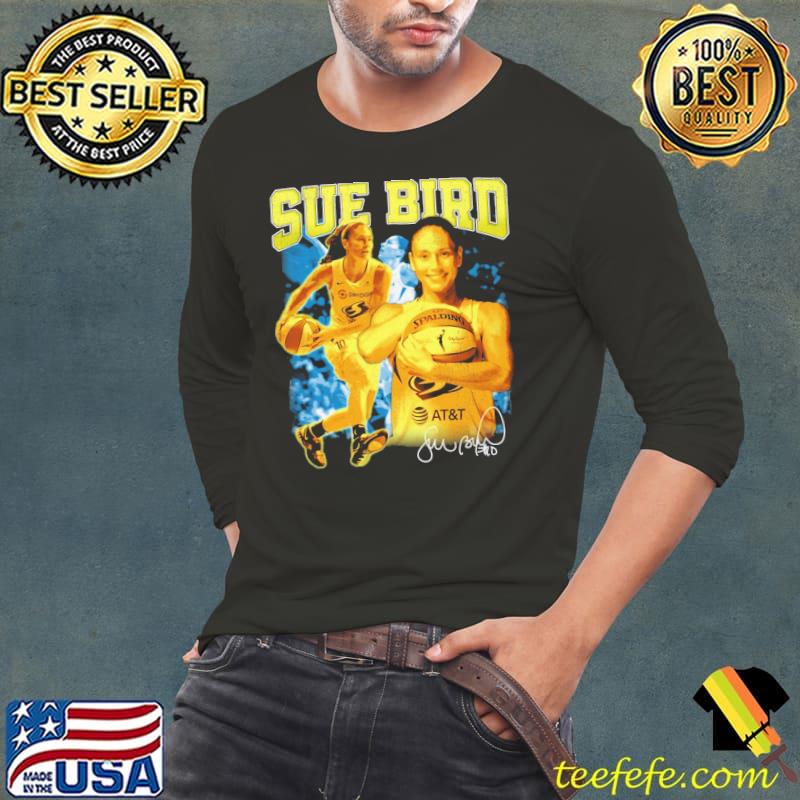 Sue bird legend basketball signature vintage retro shirt. Long Sleeve Tee Sue bird legend basketball signature vintage retro shirt. Long Sleeve Tee