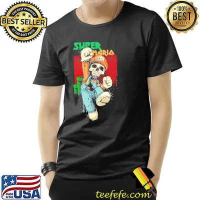 Super marimo halloween design shirt
