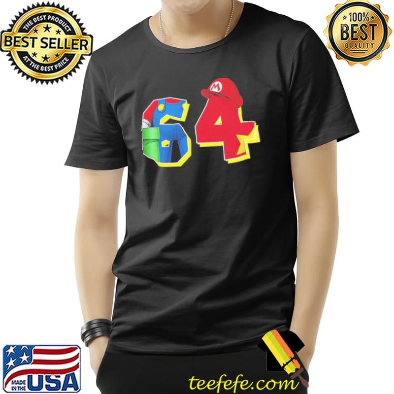 Super Mario 64 classic shirt Super Mario 64 classic shirt
