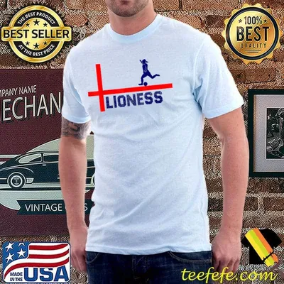Support The Women Football Soccer Lionesses 2022 Merchandise T-Shirt