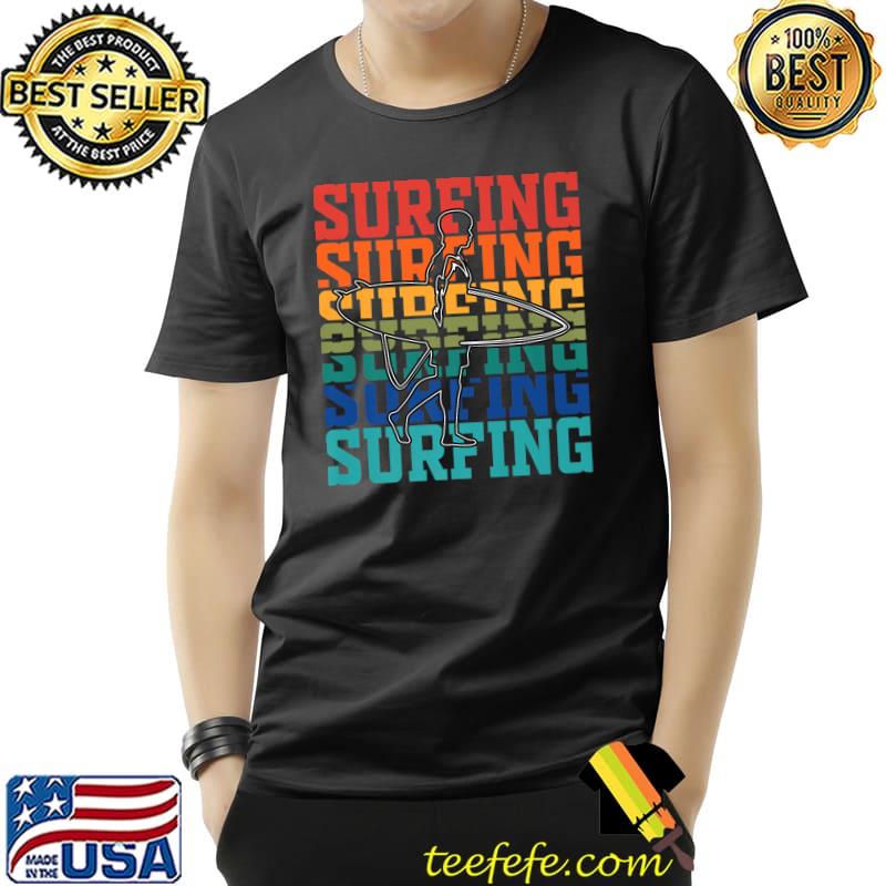 Surfing Vintage Retro Surf Lovers T-Shirt Surfing Vintage Retro Surf Lovers T-Shirt