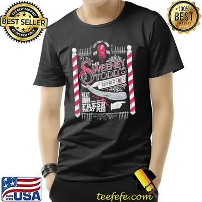 Sweeney todd barber of fleet street classic shirt