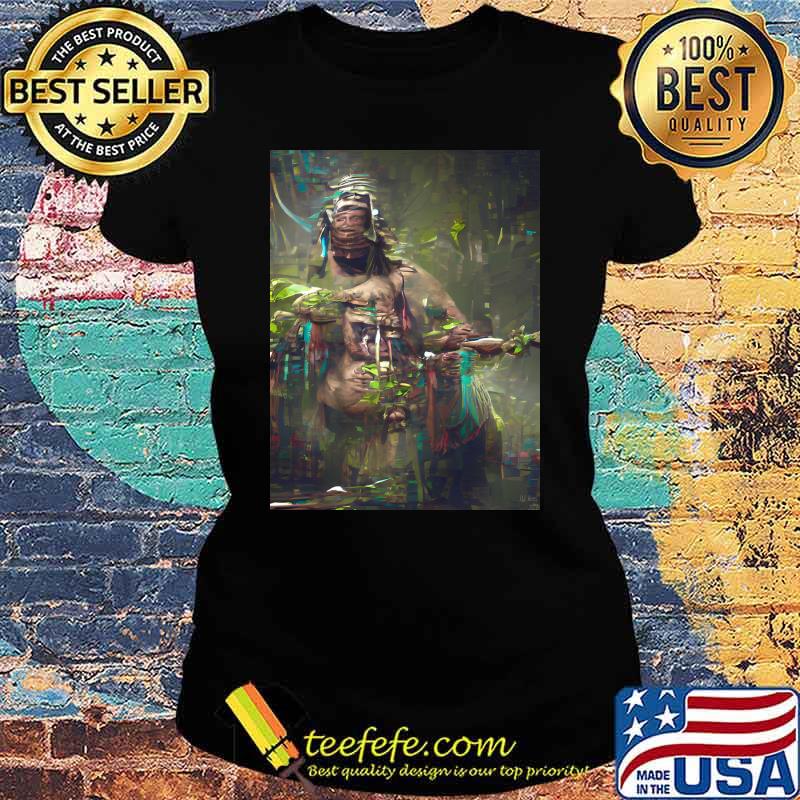 The Ayahuasca Shaman, 1. Classic T-Shirt Ladies tee The Ayahuasca Shaman, 1. Classic T-Shirt Ladies tee