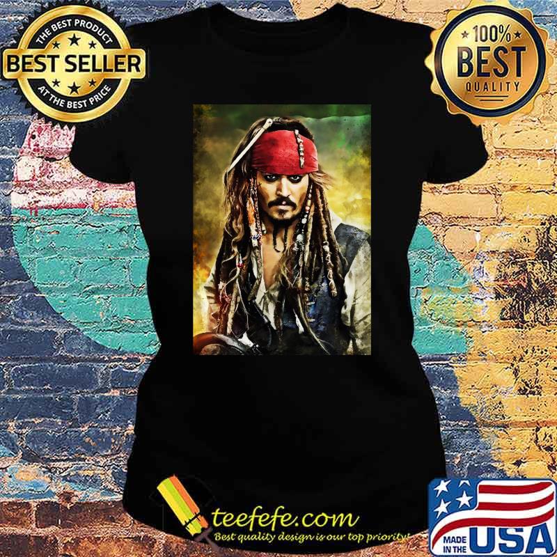 The Captain Johny Deep Classic T-Shirt Ladies tee The Captain Johny Deep Classic T-Shirt Ladies tee