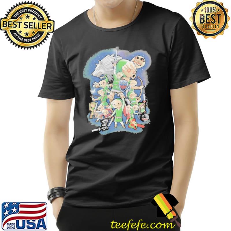The legend of zelda classic shirt