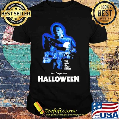THe Night He Came Home John Carpenter's Halloween Michael Myers Shirt