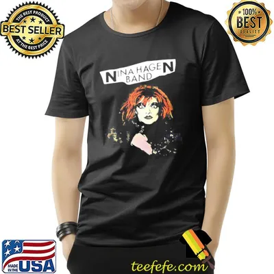 The nina punk unbe nina hagen band shirt