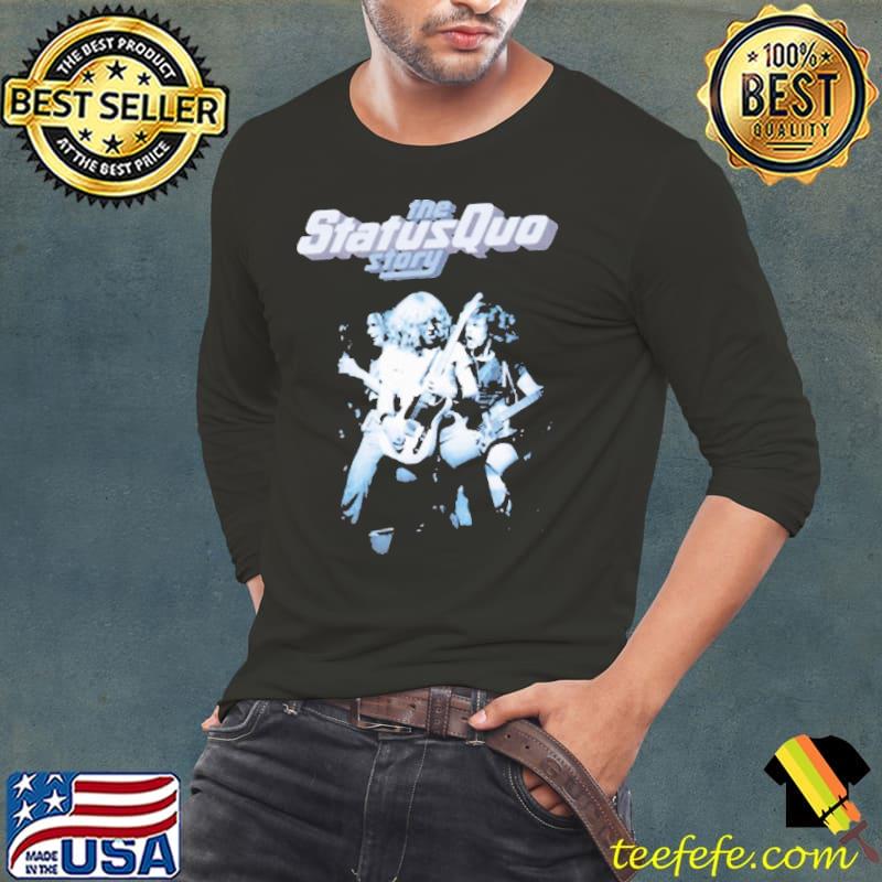 The status quo story rock vintage graphic s Long Sleeve Tee The status quo story rock vintage graphic s Long Sleeve Tee