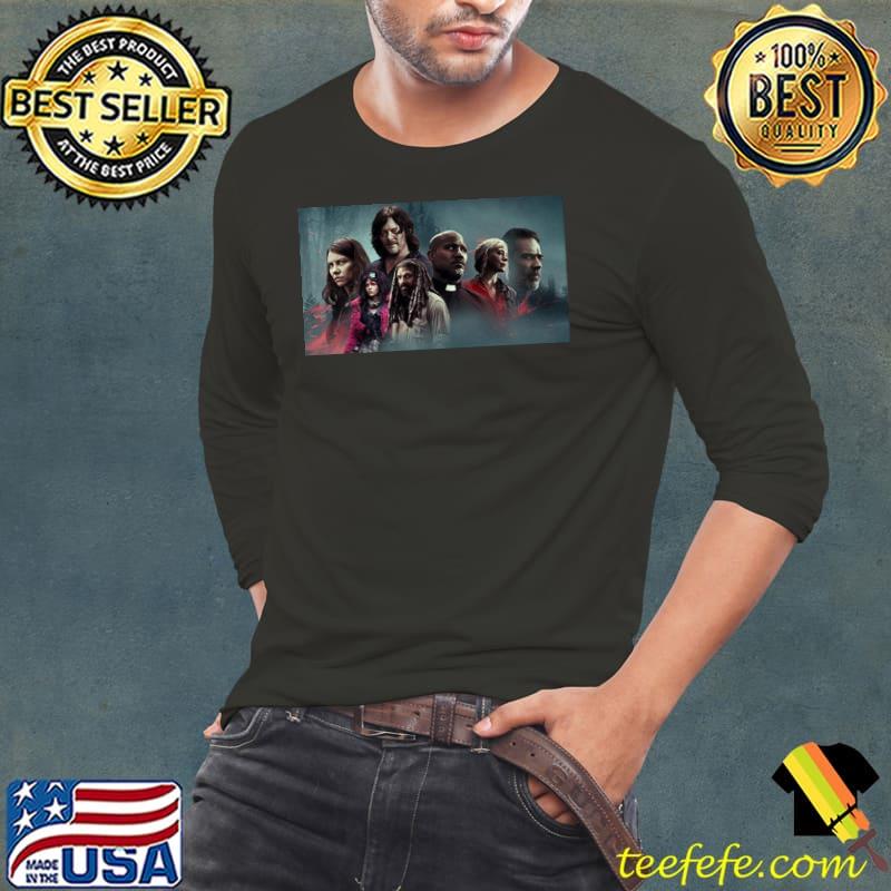 The walking dead season 10 wallpaper s Long Sleeve Tee The walking dead season 10 wallpaper s Long Sleeve Tee