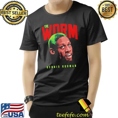 The worm dennis rodman basketball vintage design classic shirt