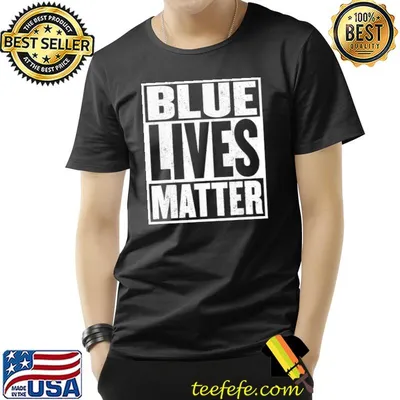 Thin blue line support leo police officers blue lives matter classic shirt