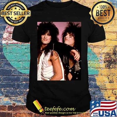 Tommy Lee & Nikki Sixx - Poster Classic T-Shirt