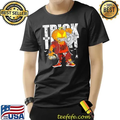 Trick or treat dope hip hop halloween graphic funny halloween classic  shirt