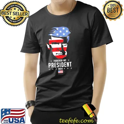 Trump 2024 election vote Trump forever my president flag shirt