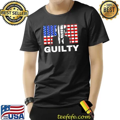 Trump's mansion guilty antiTrump American flag political shirt