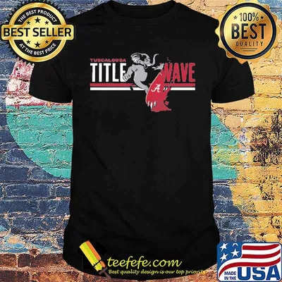 Tuscaloosa TitleWave Elephant Shirt
