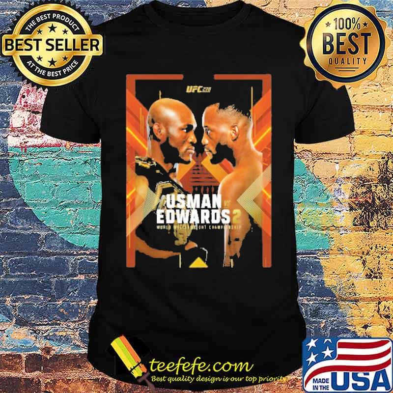 UFC 278 Usman vs Edwards 2 World Welterweight Championship Vintage Shirt UFC 278 Usman vs Edwards 2 World Welterweight Championship Vintage Shirt