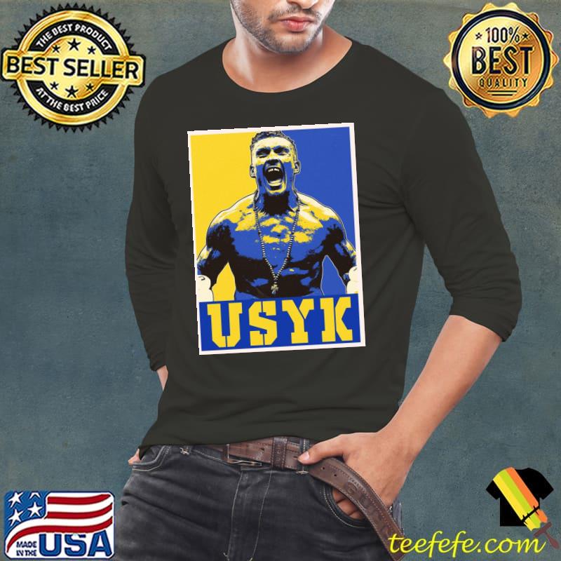 Ukrainian oleksandr usyk Ukraine flag s Long Sleeve Tee Ukrainian oleksandr usyk Ukraine flag s Long Sleeve Tee