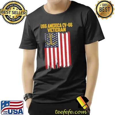 Uss America cv66 cva66 aircraft carrier veteran's day shirt