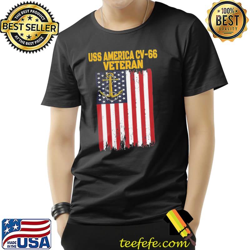 Uss America cv66 cva66 aircraft carrier veteran's day shirt Uss America cv66 cva66 aircraft carrier veteran's day shirt