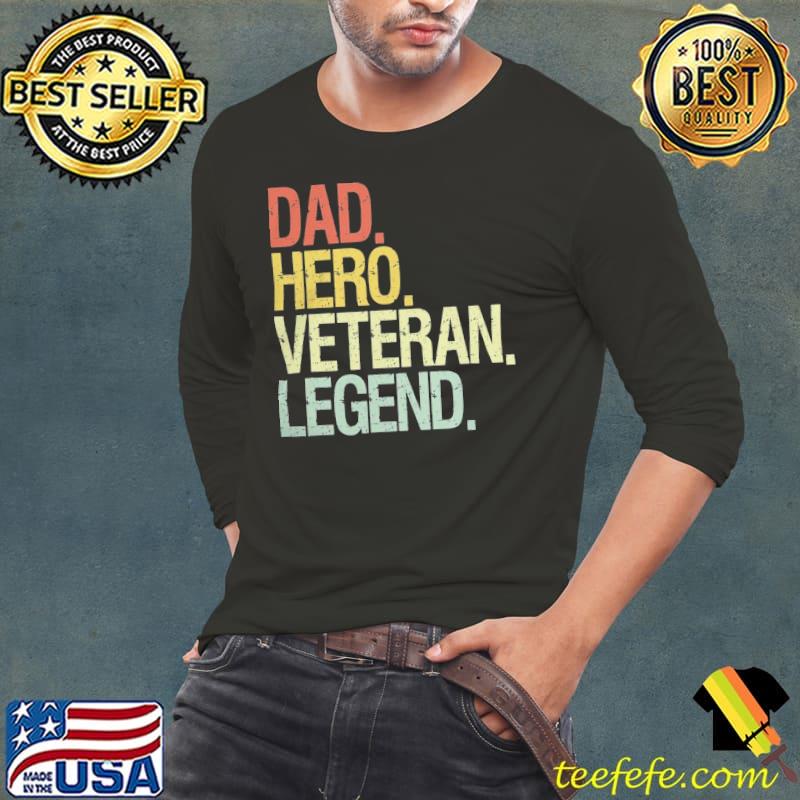 Veteran dad s Long Sleeve Tee Veteran dad s Long Sleeve Tee