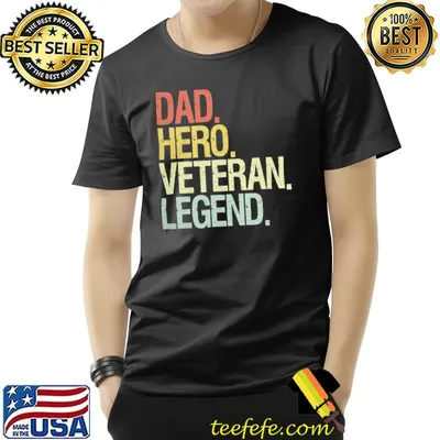 Veteran dad shirt