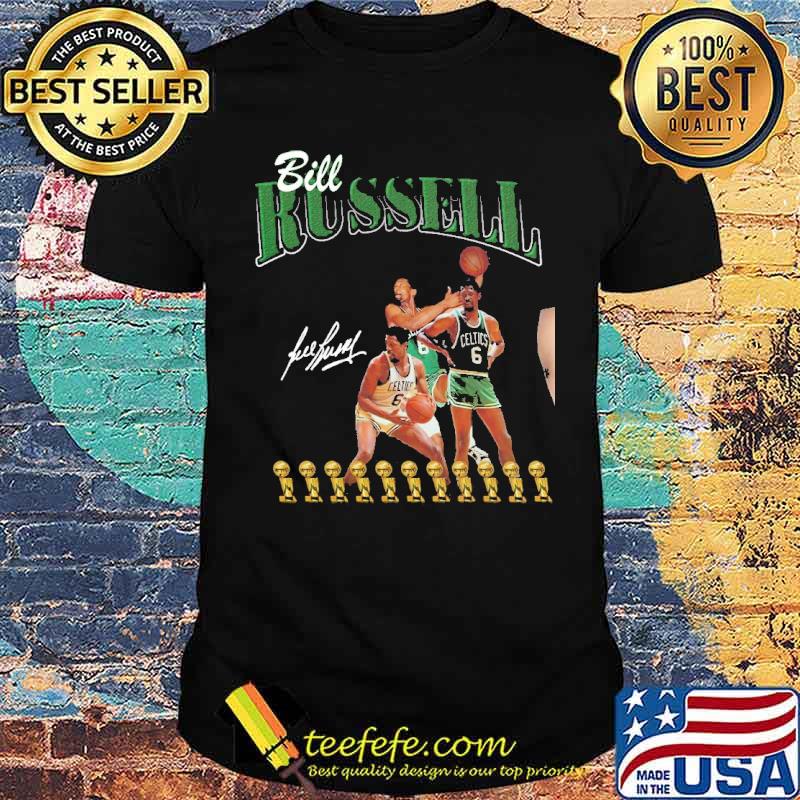 Vintage Bill Russell Signature Shirt
