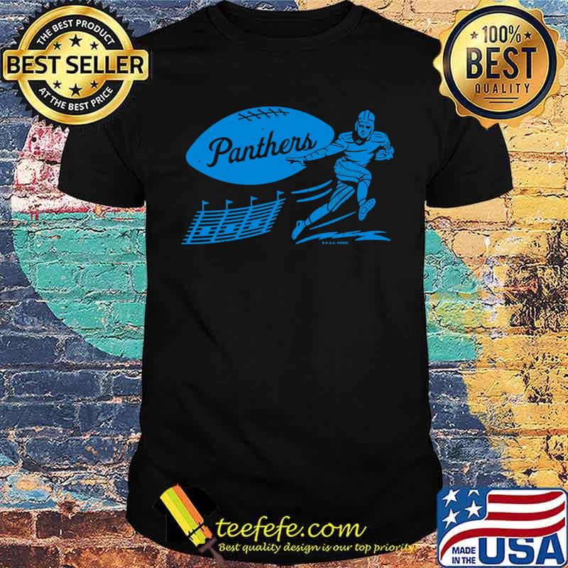 Vintage Football Carolina Panthers Blue Panthers Wordmark T-shirt