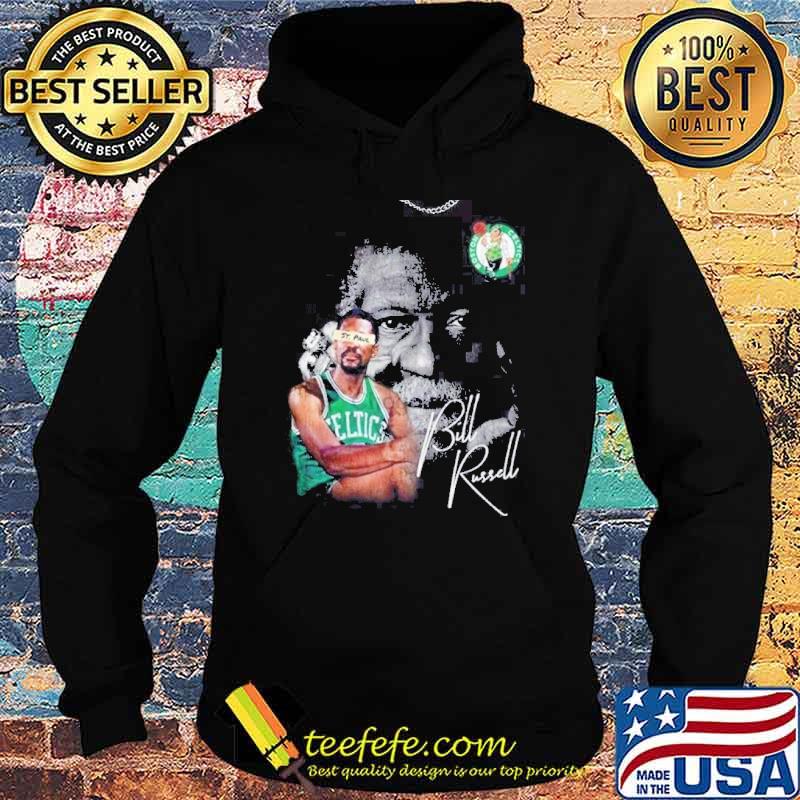 Vintage NBA Legend Bill Russell Signature Rip Shirt Hoodie Vintage NBA Legend Bill Russell Signature Rip Shirt Hoodie