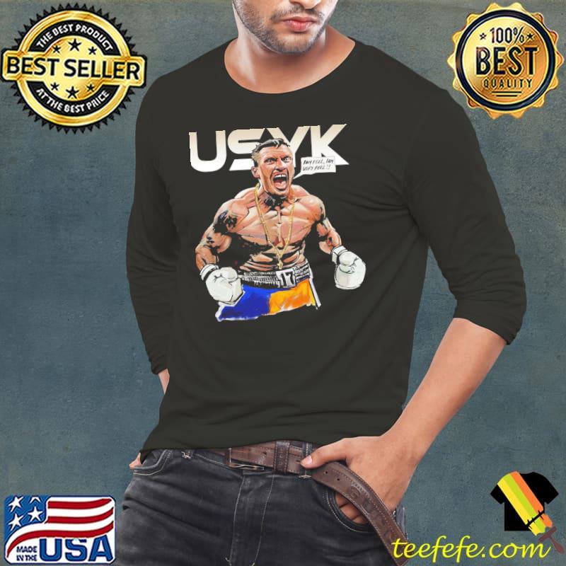Vintage oleksandr usyk I am very feel heavyweight champ fanart s Long Sleeve Tee Vintage oleksandr usyk I am very feel heavyweight champ fanart s Long Sleeve Tee