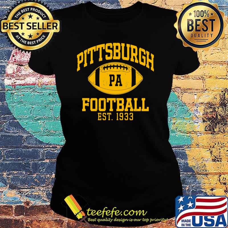 Vintage Pittsburgh Retro Steelers PA Football Team Pennsylvania