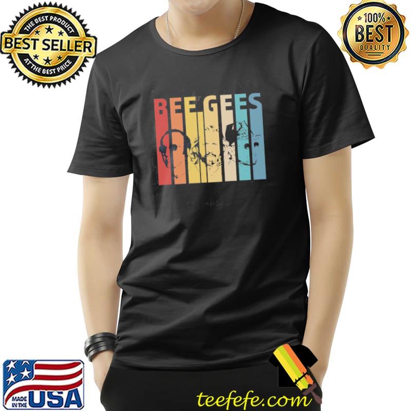 Vintage retro bee gees classic shirt