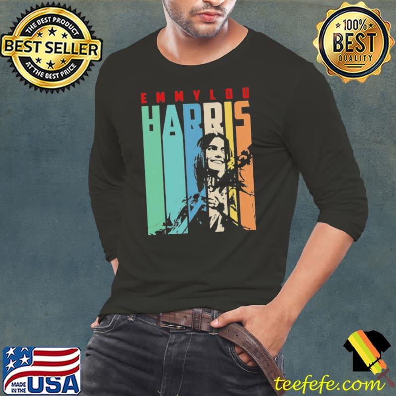Vintage retro emmylou Harris s Long Sleeve Tee Vintage retro emmylou Harris s Long Sleeve Tee