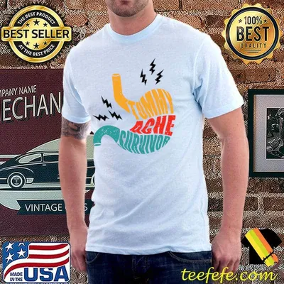 Vintage Tummy Ache Survivor Classic T-Shirt