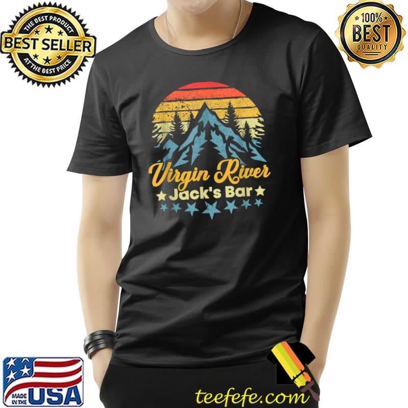 Virgin River Jack's Bar Stars Mountain Vintage Sunset T-Shirt