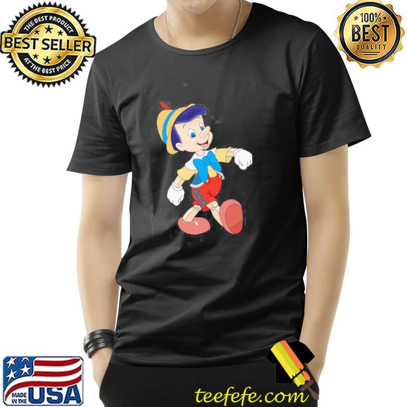 Walking pinocchio art shirt Walking pinocchio art shirt