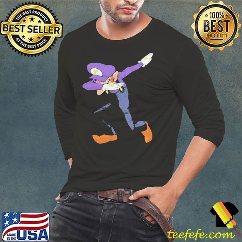 WaluigI dabbing s Long Sleeve Tee WaluigI dabbing s Long Sleeve Tee